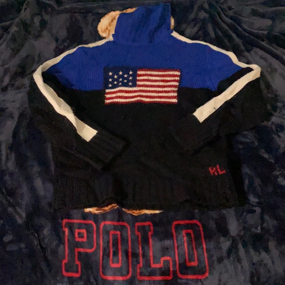 Polo Ralph Lauren USA knit turtleneck
